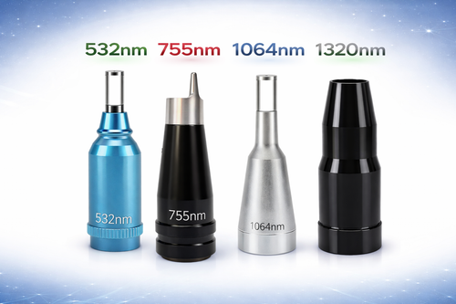 Ponteiras 20mm Nd:YAG Q-Switched – 532, 755, 1064 e 1320nm | Modelo Pistola ou Compatível | Unidade ou Kit