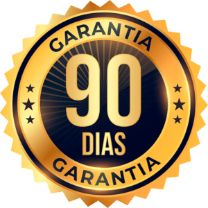 Selo de garantia de 90 dias
